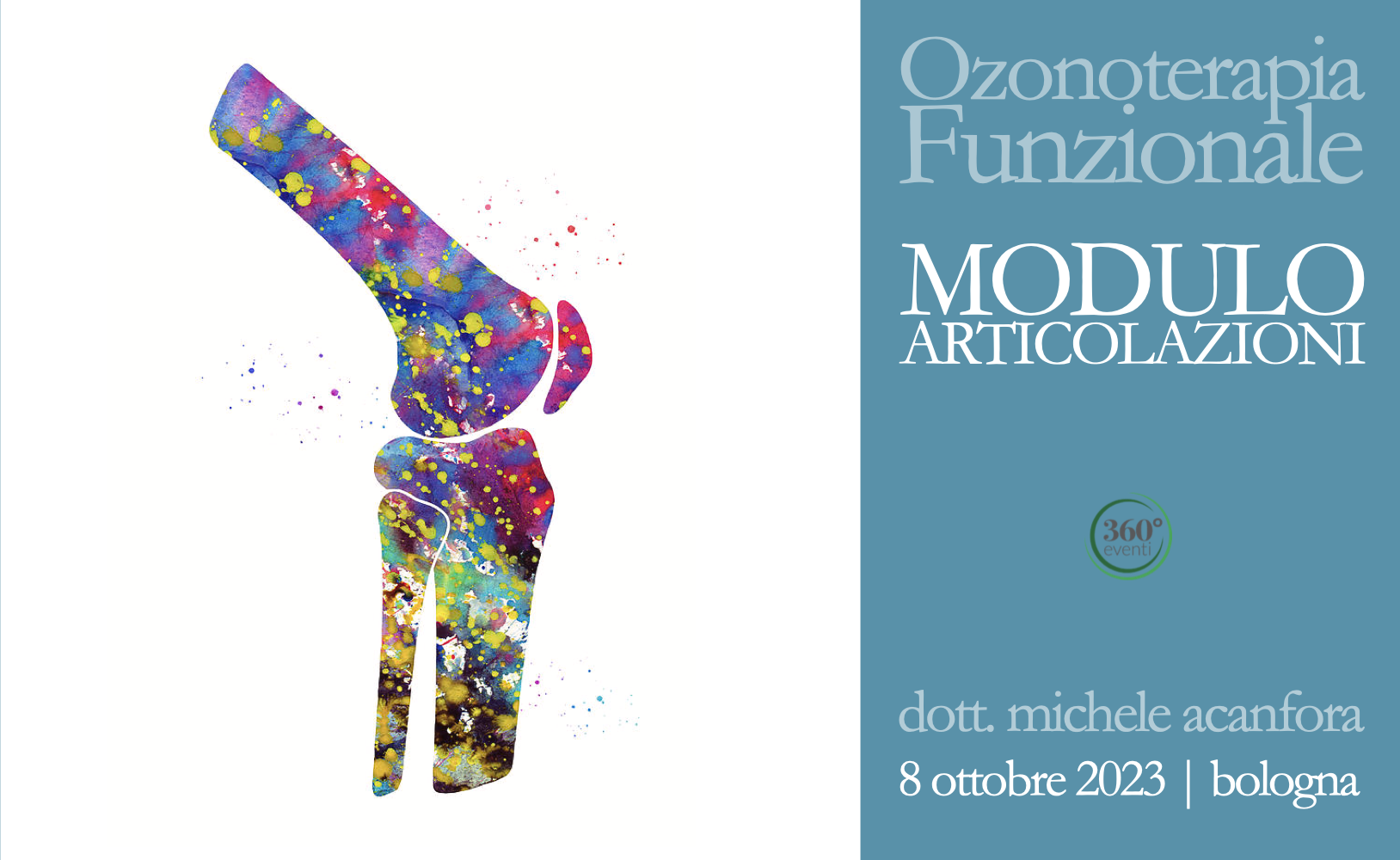 OZONOTERAPIA FUNZIONALE | MODULO ARTICOLAZIONI
